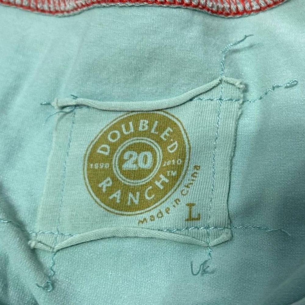 Rare Double D Ranch 2010 Out Of Control Tie Dye Long Sleeve Tee Womens L - Picture 5 of 7